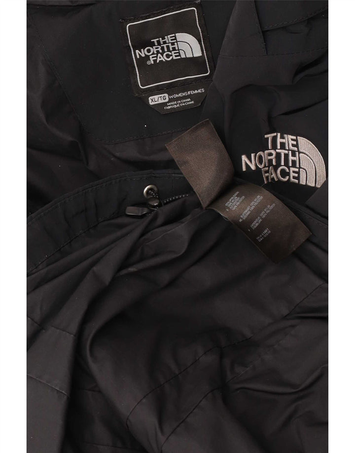 The North Face Womens Oversized Rain Jacket UK 18 XL Black Nylon