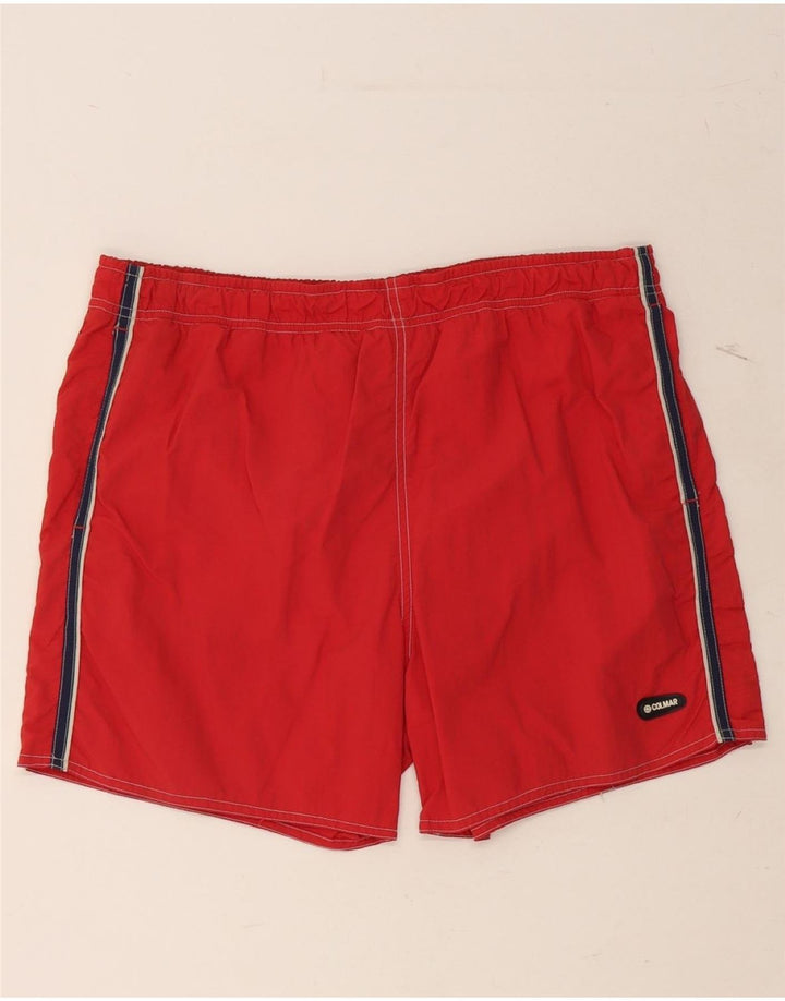 COLMAR Mens Sport Shorts EU 52 Large Red Polyester Vintage Colmar and Second-Hand Colmar from Messina Hembry 