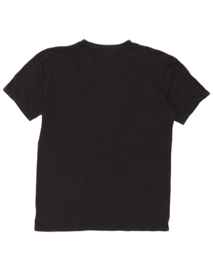 T-shirt da uomo Calvin Klein Top in cotone nero medio