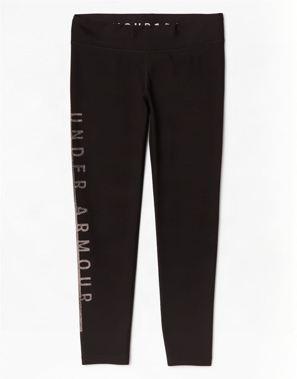 Leggings grafic Under Armour pentru femei Heat Gear UK 14 Medium Black