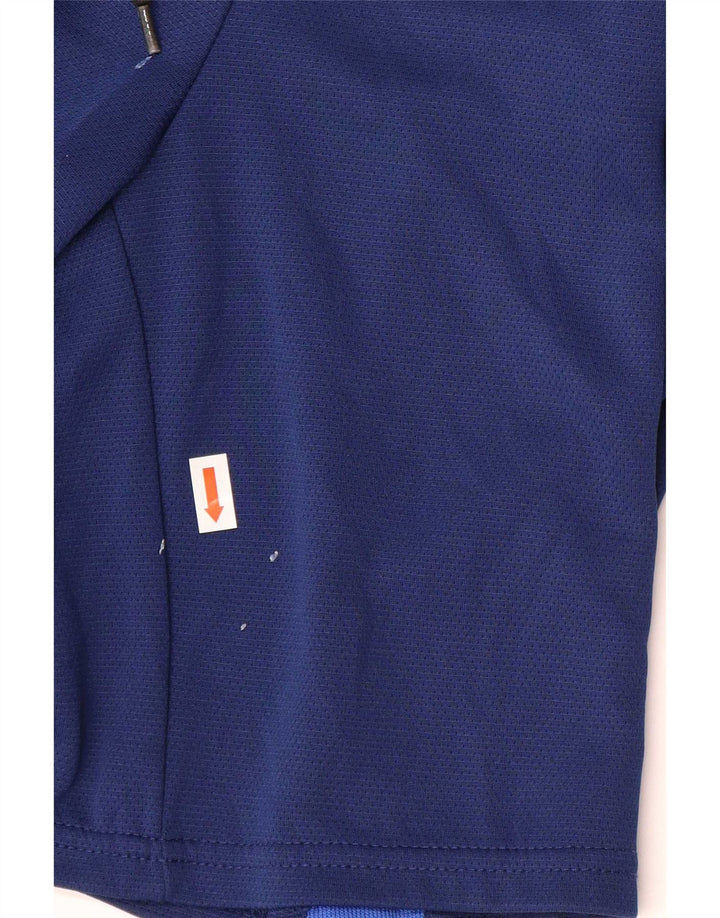 Nike Mens Dri Fit Sport Shorts Medium Navy Blue Colourblock Polyester