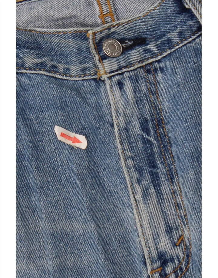 Levi's Mens 505 Straight Jeans W33 L30 Blue Cotton