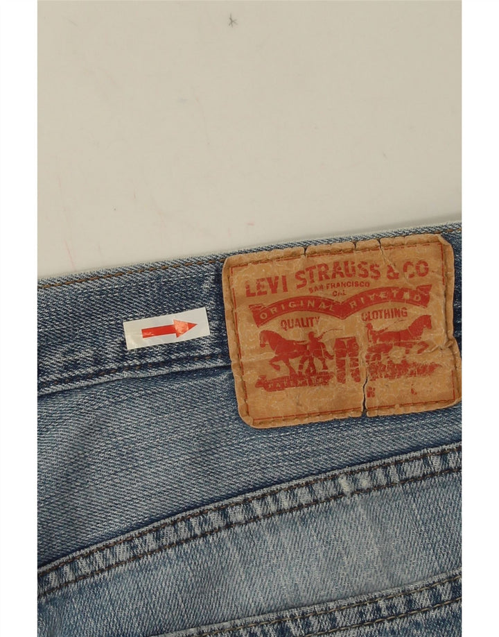 LEVI'S Straight jeans til mænd W32 L26 blå bomuld