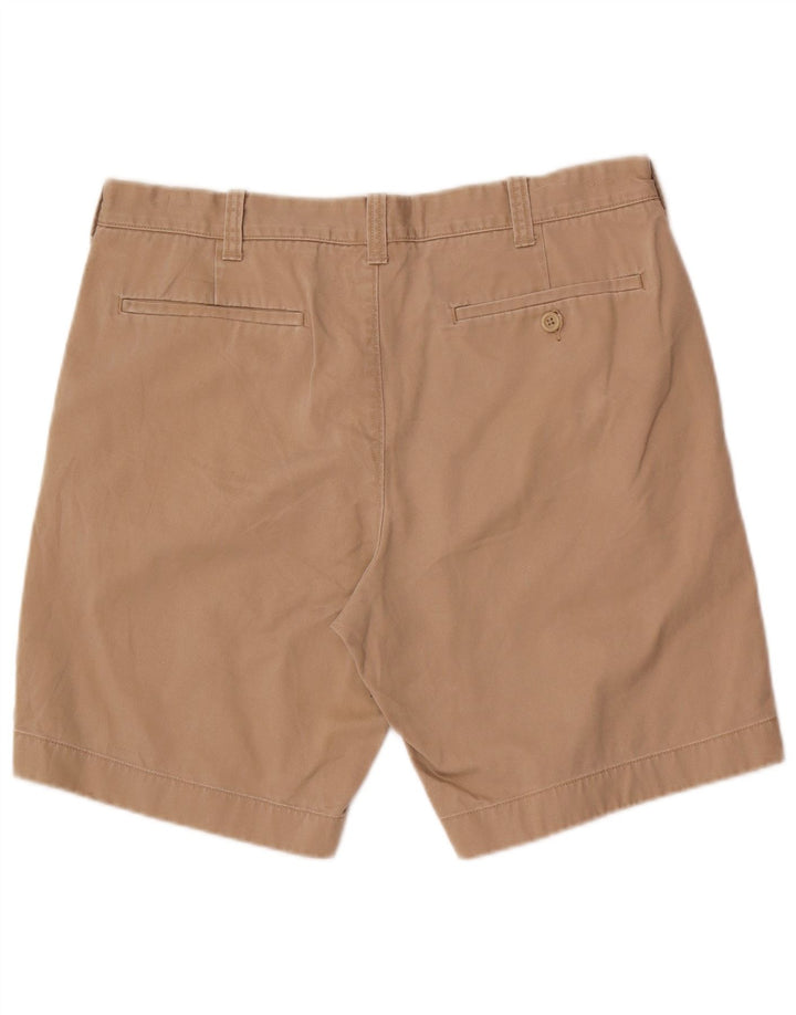 J. Crew Mens Chino Shorts W34 Large Beige Cotton