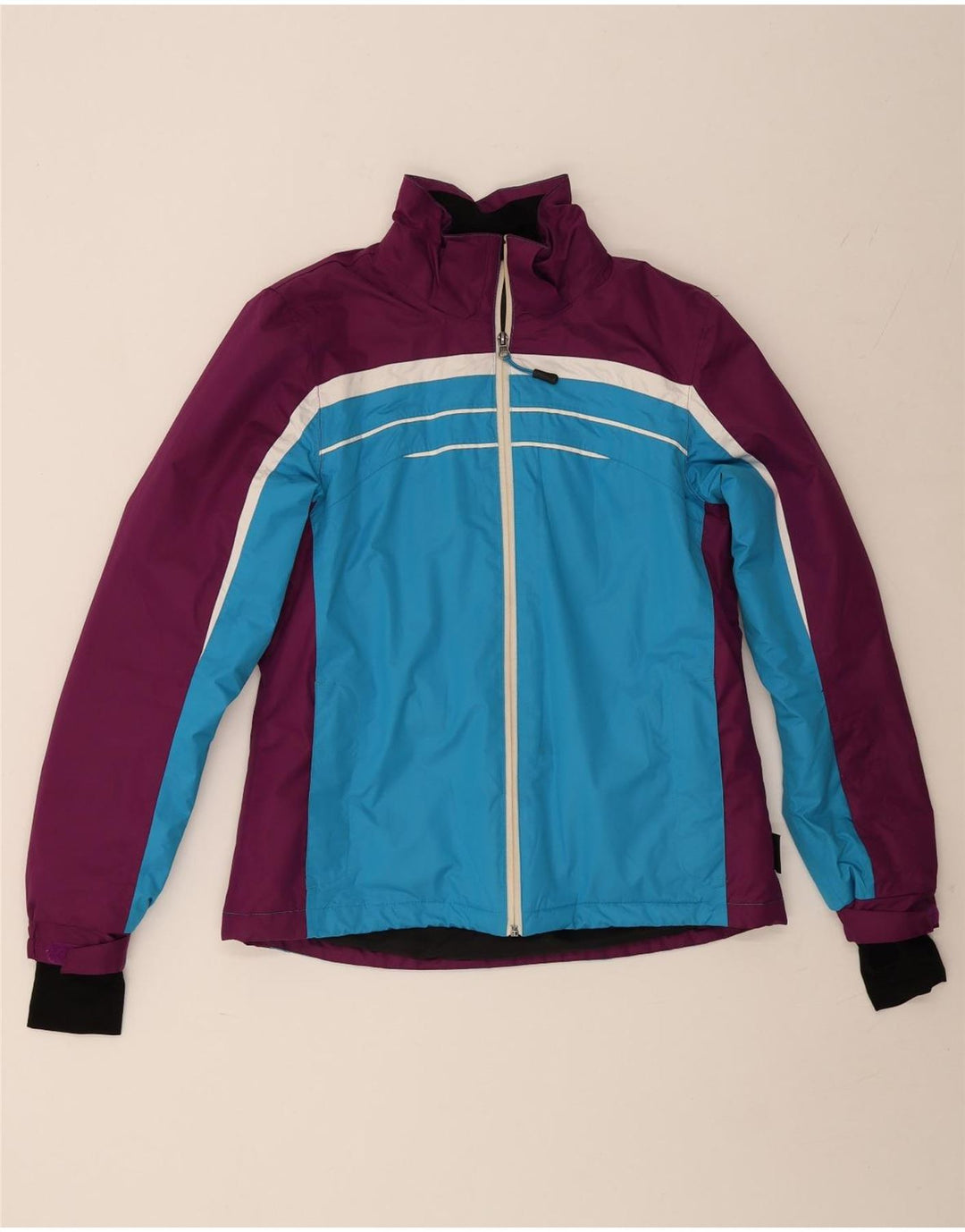 Crivit ženska skijaška jakna UK 16 Large Purple Colourblock Poliester