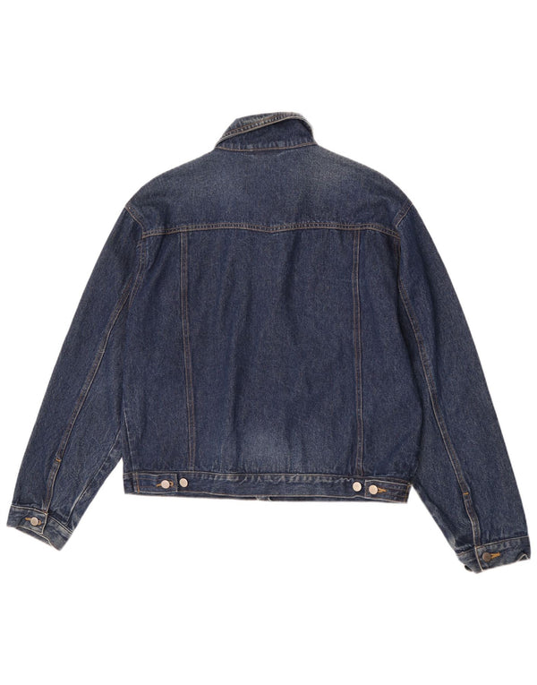 Giani Feroti Mens Denim Jacket UK 38 Medium Blue Cotton