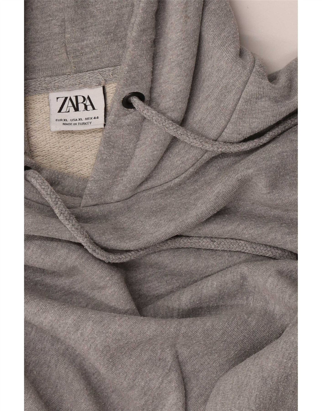 Maglia con cappuccio Zara da uomo XL grigia