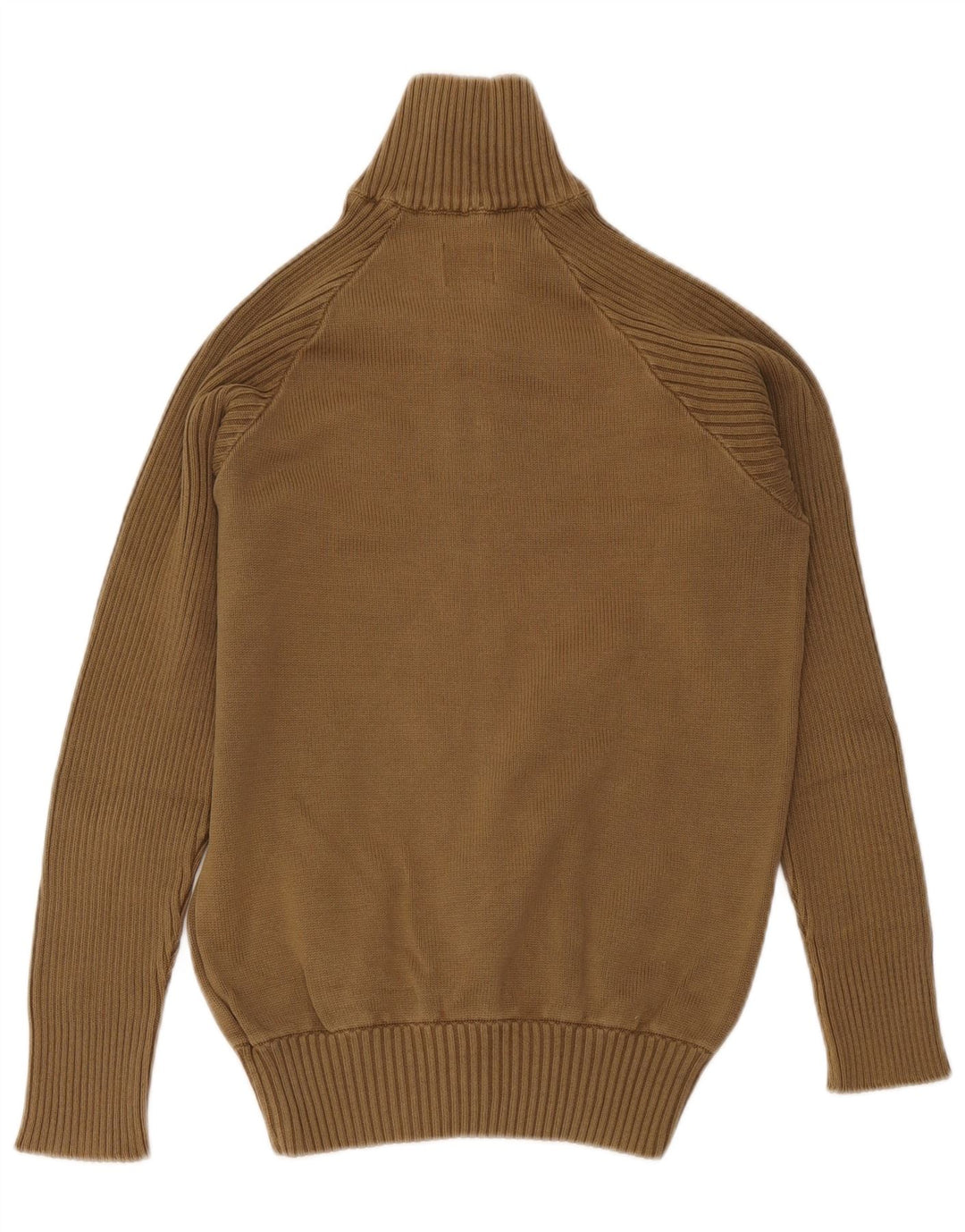 Dockers Mens Cardigan Sweater Small Khaki