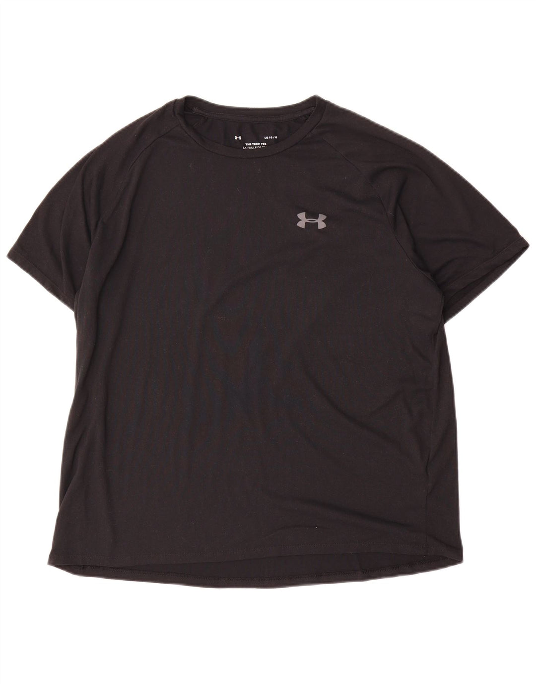 T-shirt da uomo Under Armour grande nera
