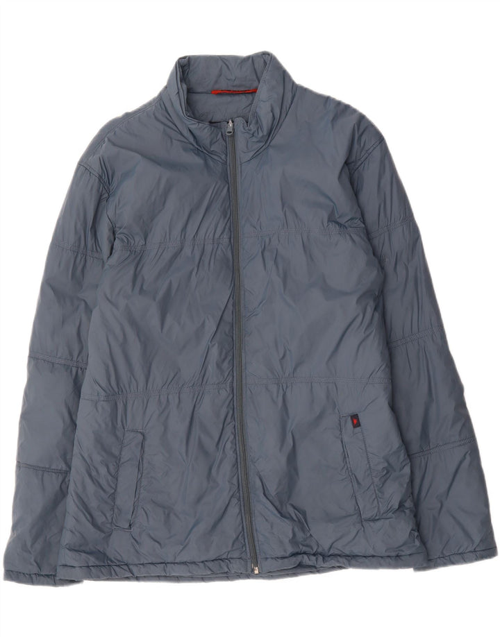 KAPPA Mens Padded Jacket UK 46 3XL Blue Polyamide Vintage Kappa and Second-Hand Kappa from Messina Hembry 