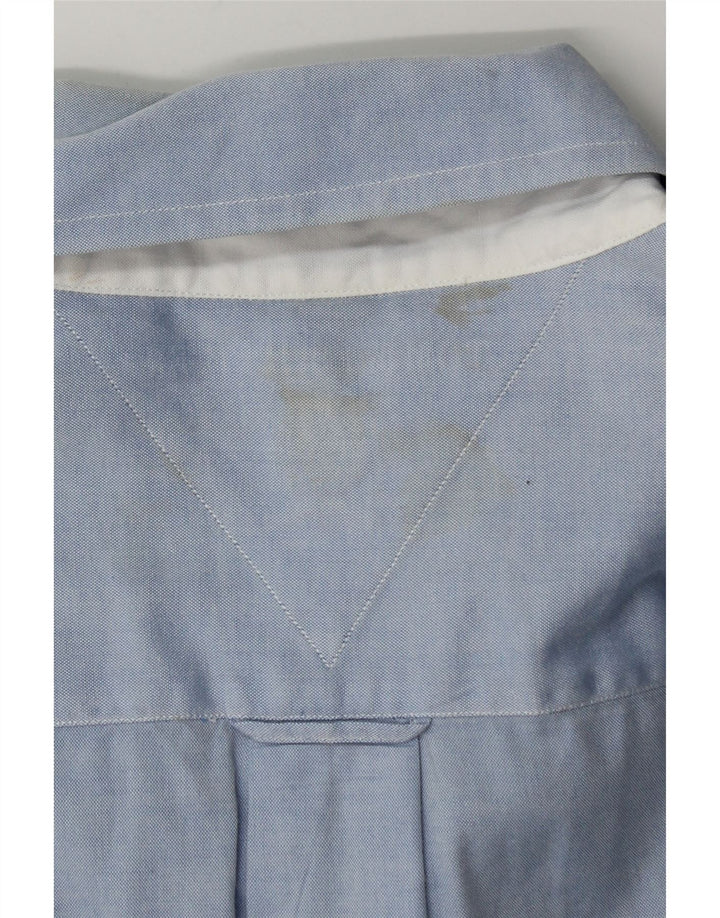 Tommy Hilfiger Herreskjorte str. 16 Large Blue Cotton