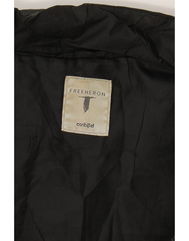 CONBIPEL Womens Padded Gilet UK 14 Medium Black Nylon Vintage Conbipel and Second-Hand Conbipel from Messina Hembry 