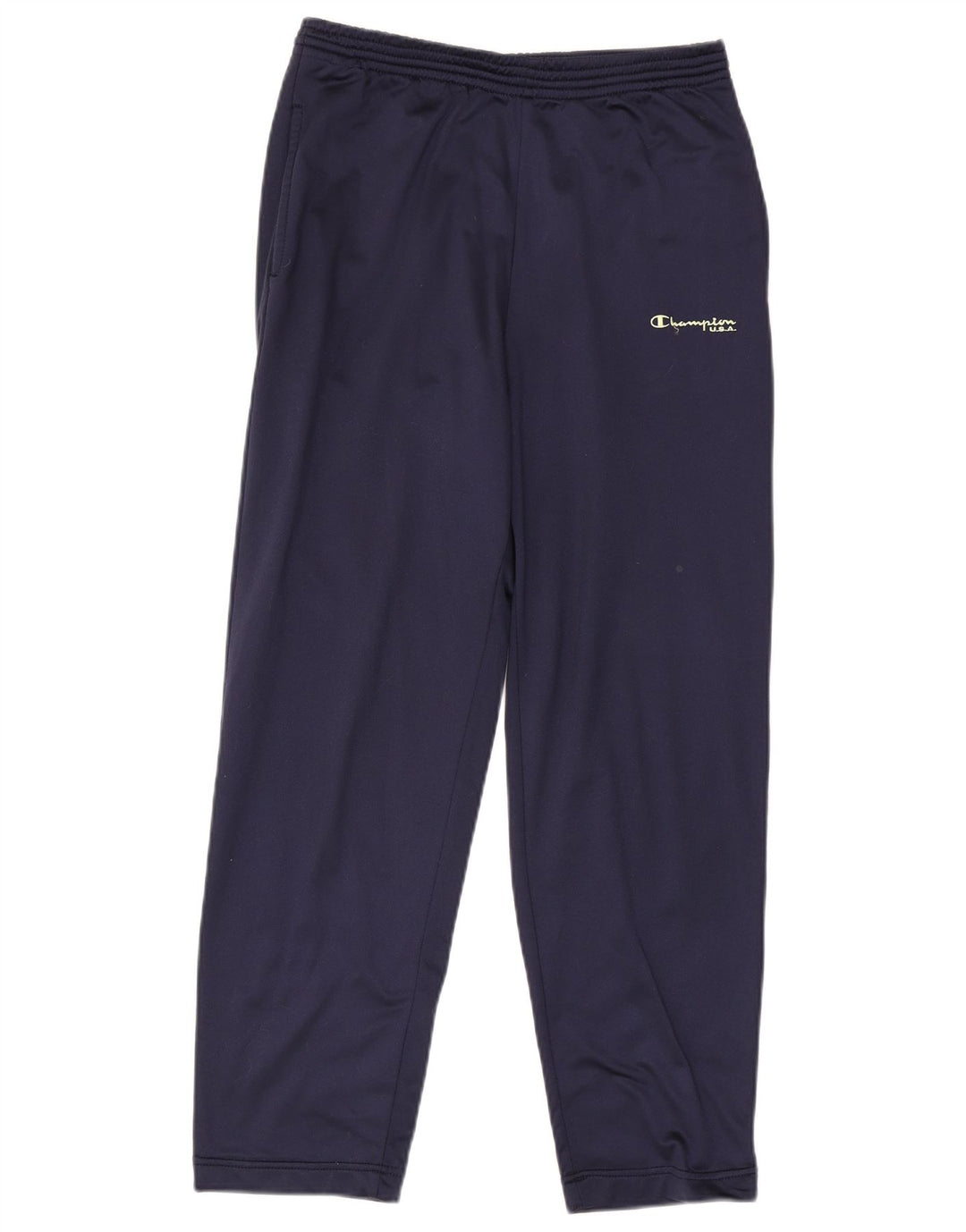 Champion Mens Tracksuit Trousers Small Navy Blue Polyester