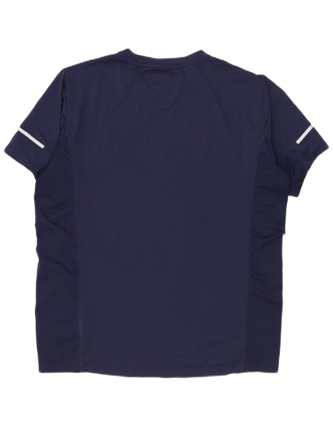 NEW BALANCE Mens T-Shirt Top Medium Navy Blue Polyester