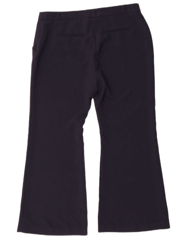 Женские брюки-чиносы Marks & Spencer Bootcut UK 18 XL W36 L30 Темно-синие