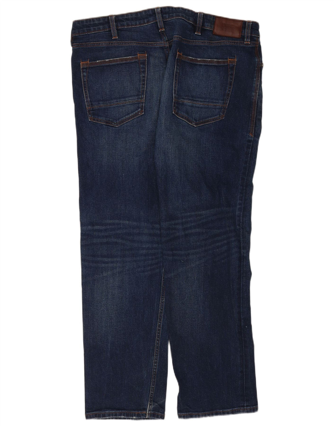 Marks & Spencer Mens Straight Jeans W38 L31 Blue Cotton