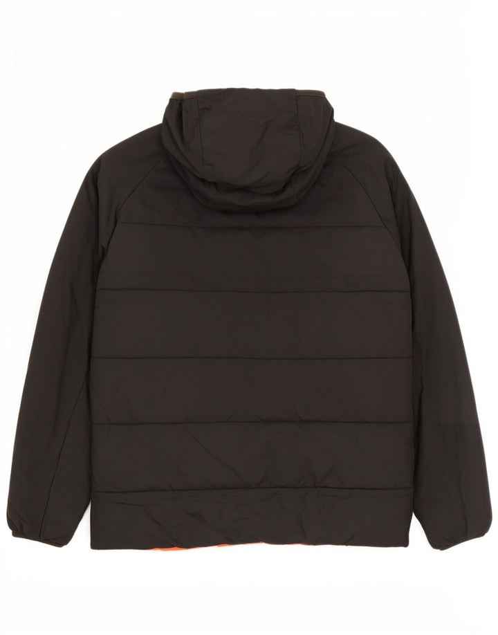 The North Face Boys Hooded Reversible Jacket 13-14 Years large Black