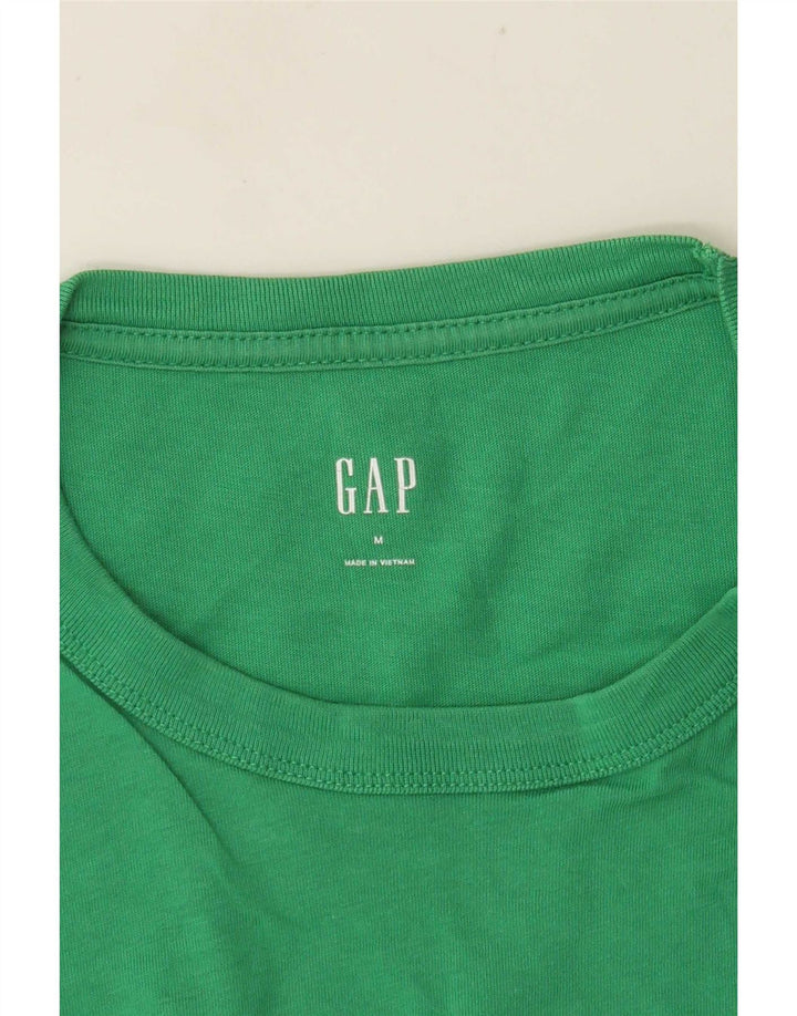 Gap Mens Graphic T-Shirt Top Medium Green