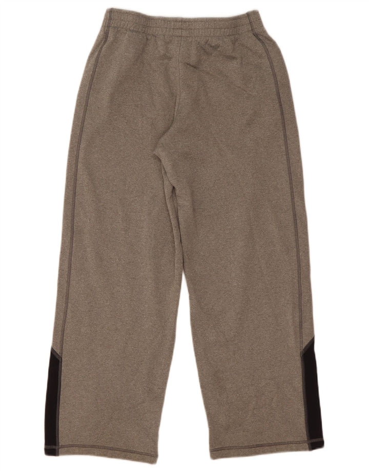 Under Armour Boys Tracksuit Trousers 9-10 Years Medium Grey Colourblock