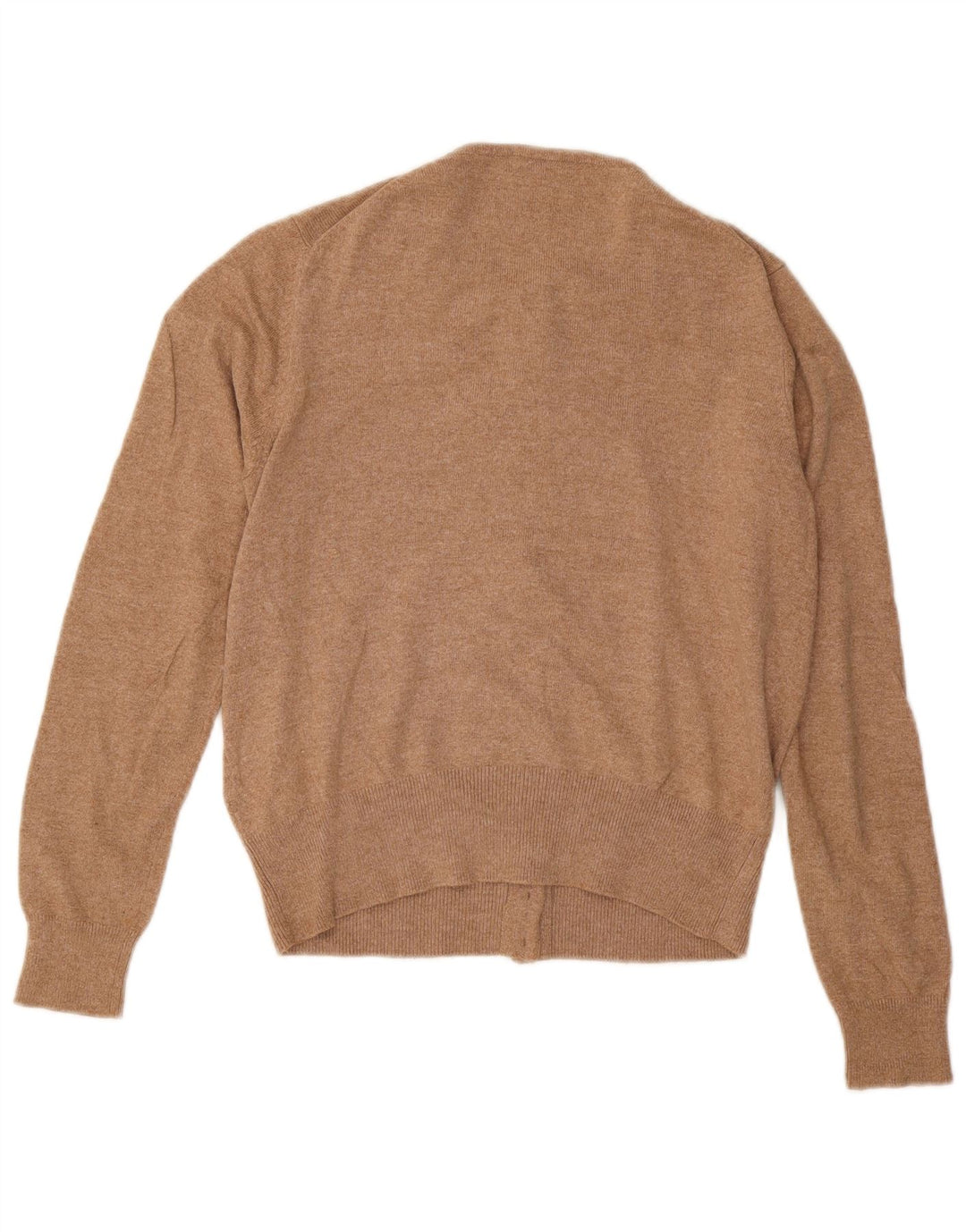 Maglione cardigan con motivo astratto da donna Marks & Spencer UK 14 Marrone medio