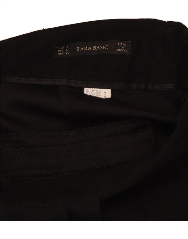 ZARA Womens Casual Shorts Small W26  Black Vintage Zara and Second-Hand Zara from Messina Hembry 