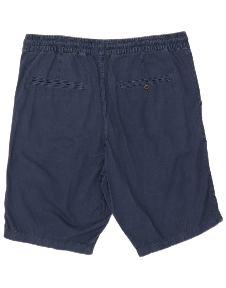 Gap Herre Chino Shorts Large W36 Marineblå Bomuld