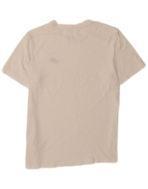 Nike T-shirt top mellem mænd, hvid bomuld