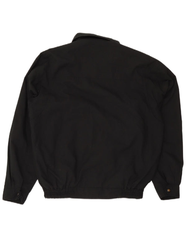 Vintage Bomberjakke til mænd UK 42 XL Sort