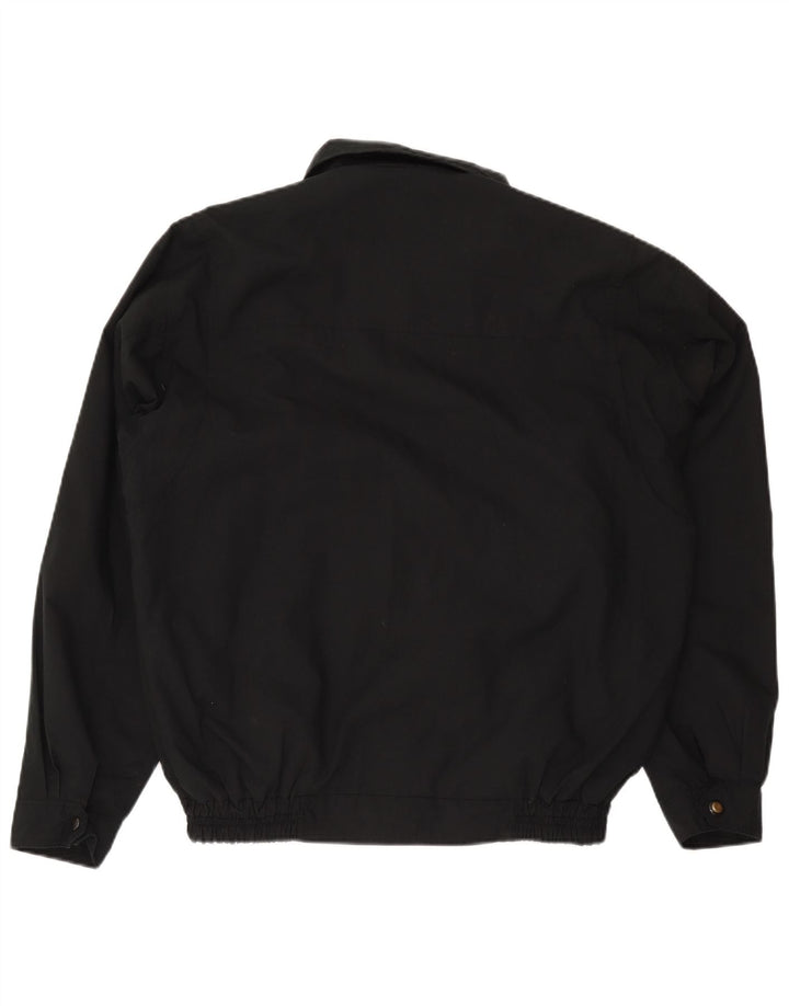 Vintage Herren Bomberjacke UK 42 XL Schwarz