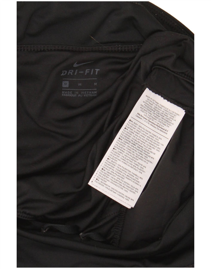 Nike Womens Dri Fit Sport Shorts UK 14 Medium  Black Polyester