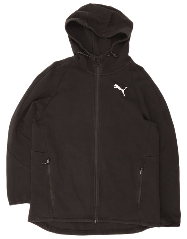 Felpa con cappuccio e zip da donna Puma UK 18 XL Nera