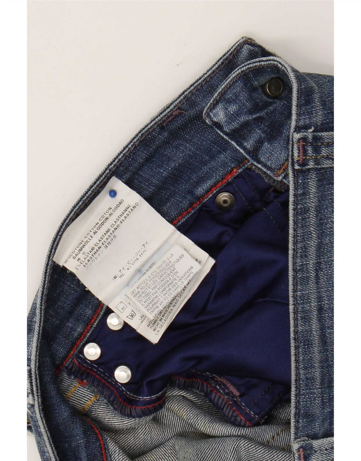 Replay Womens Bootcut Jeans W26 L34 Blue Cotton