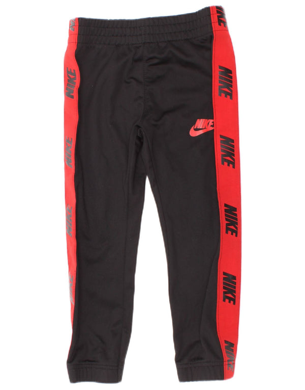 Pantaloni de trening grafic Nike pentru băieți Pantaloni de jogging 4-5 ani negru colorblock