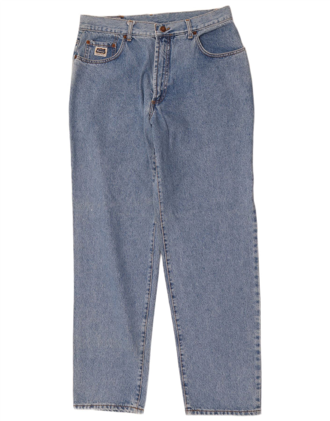 Casucci Mens Tapered Jeans W32 L33 Blue Cotton
