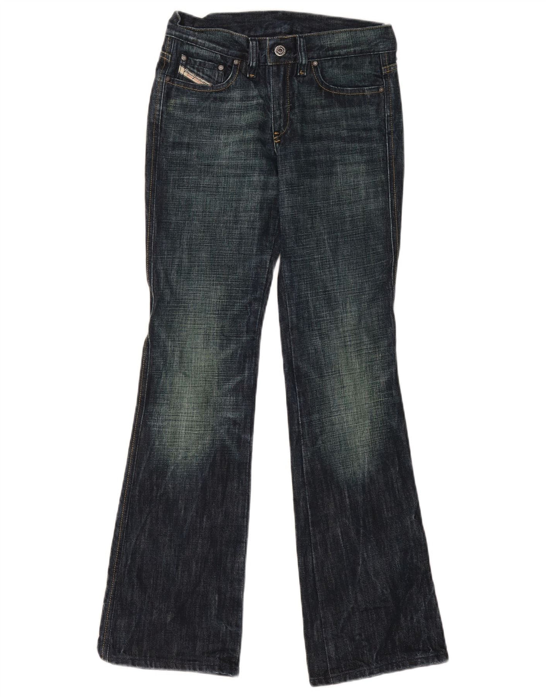 Jeans bootcut da donna Diesel W26 L31 cotone blu navy