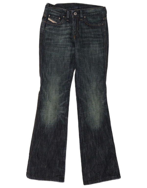 Jeans bootcut da donna Diesel W26 L31 cotone blu navy