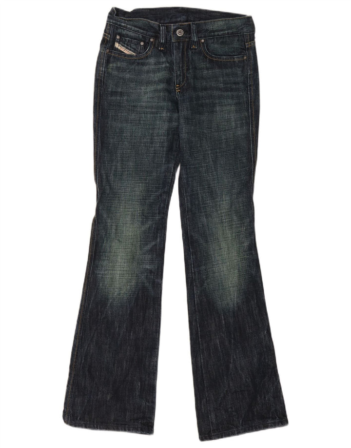 Jeans bootcut da donna Diesel W26 L31 cotone blu navy