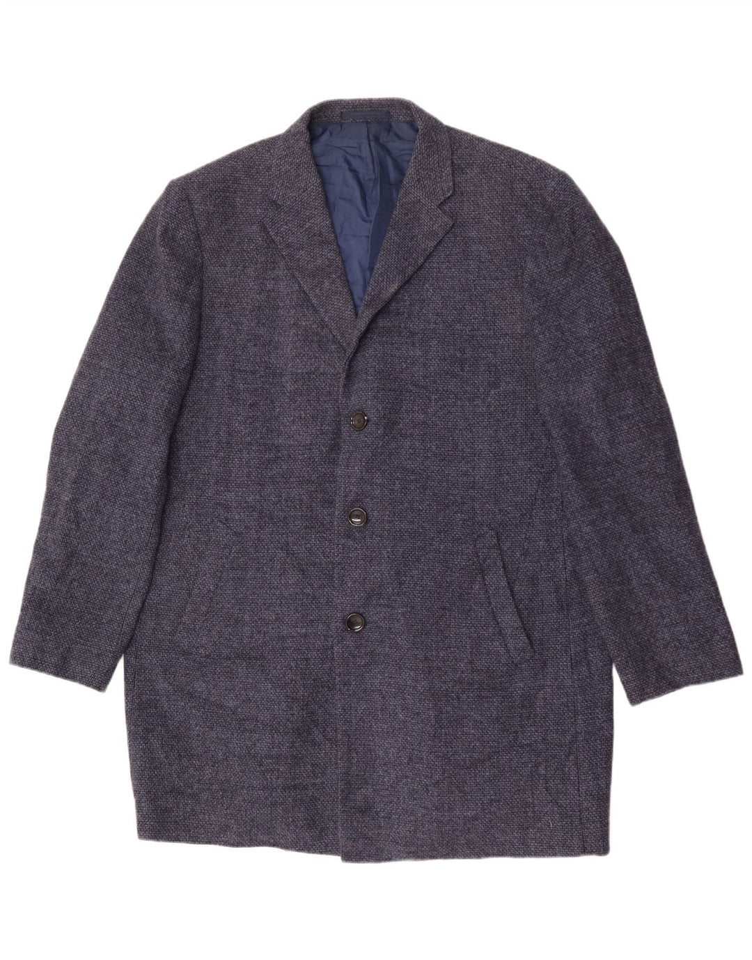 Cappotto da uomo Marks & Spencer UK 44 2XL Poliestere blu navy