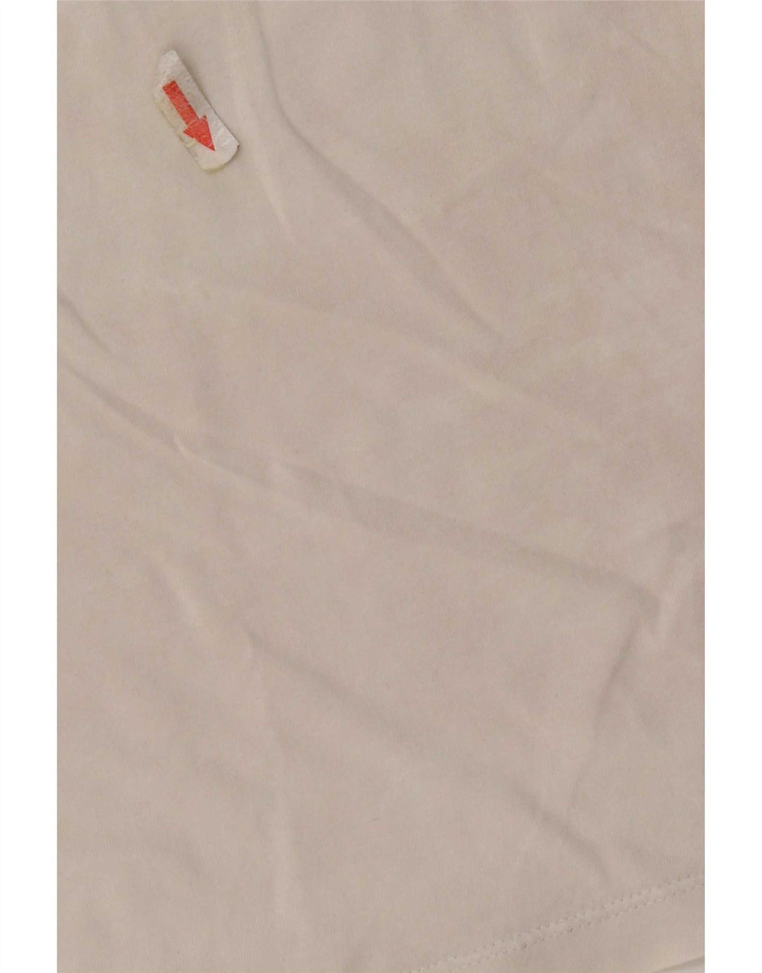 Adidas Womens T-Shirt Top UK 12 Medium White Cotton