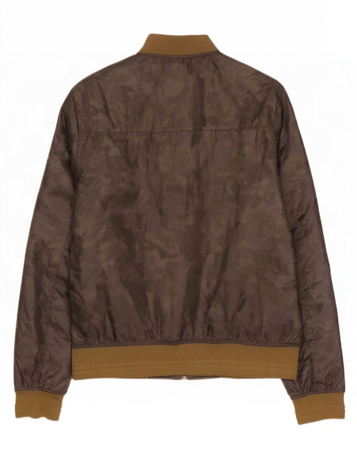 Tommy Hilfiger Herre Bomber Jacket UK 38 Medium Khaki Polyester