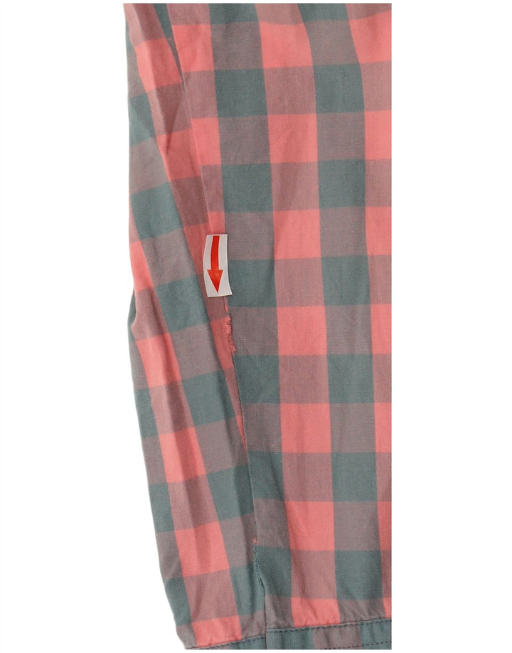 J. Crew Mens Slim Shirt Large Pink Gingham