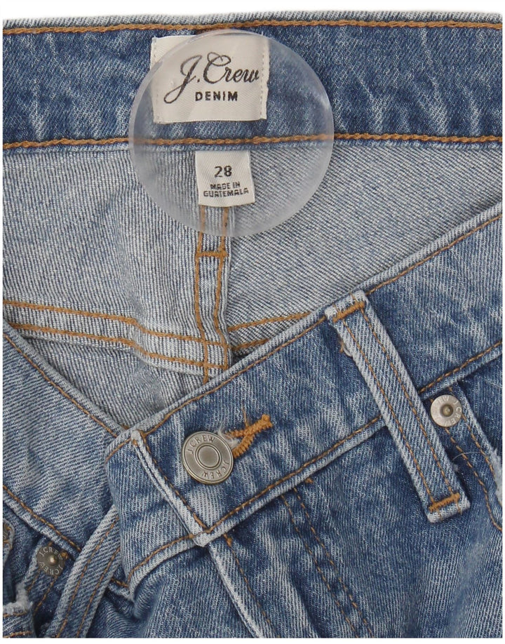 J. CREW Womens Cropped Jeans W28 L26 Blue Cotton