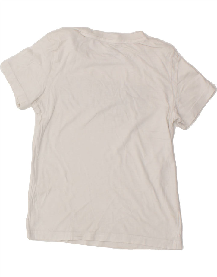 PUMA Boys Graphic T-Shirt Top 9-10 Years White Cotton Vintage Puma and Second-Hand Puma from Messina Hembry 