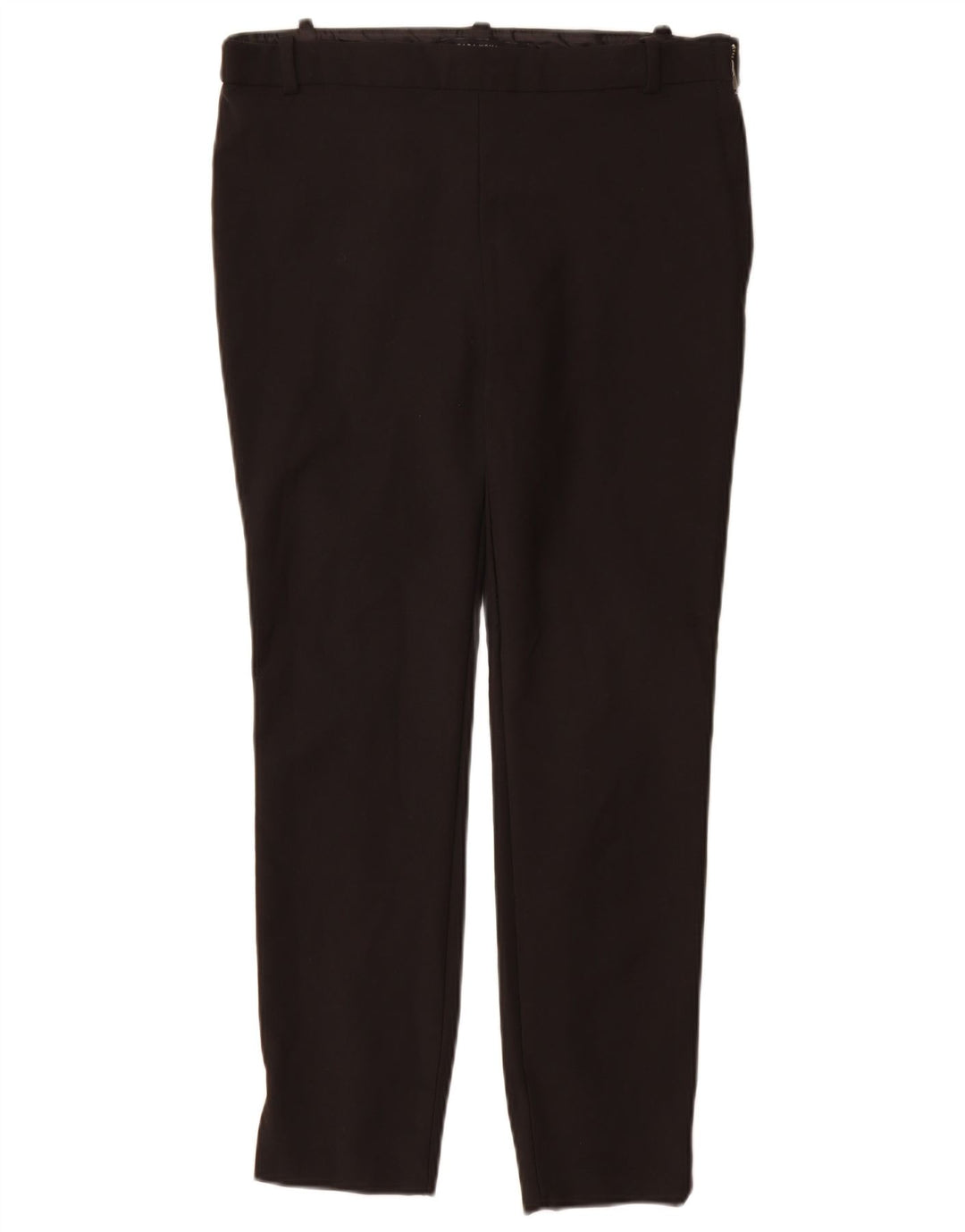 Zara Womens Slim Casual Trousers Medium W30 L27 Black
