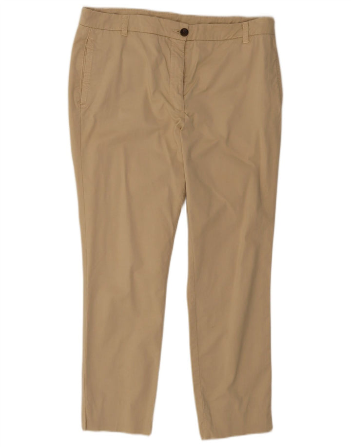 Pantaloni chino slim da donna Massimo Dutti W34 L26 Beige