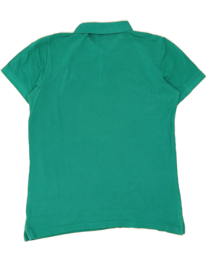 KAPPA Mens Polo Shirt Medium Green Cotton Vintage Kappa and Second-Hand Kappa from Messina Hembry 