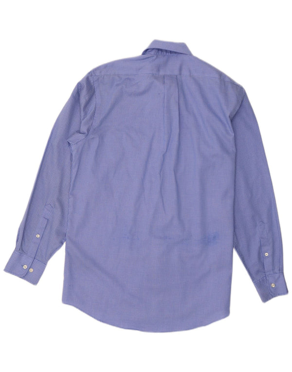 Ανδρικό πουκάμισο Chaps 15 1/2 Medium Blue Check Cotton