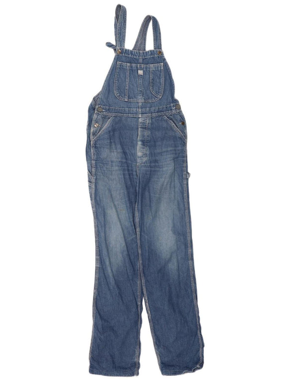 Jeans dritti da donna Rifle, salopette W32 L33 in cotone blu