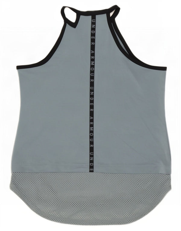 Canotta grafica Under Armour da donna Heat Gear UK 12 Grigio medio