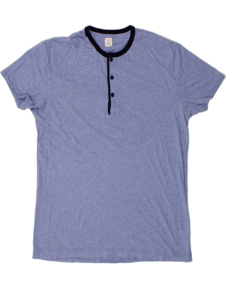 J. CREW Mens T-Shirt Top XL Blue Cotton Vintage J. Crew and Second-Hand J. Crew from Messina Hembry 